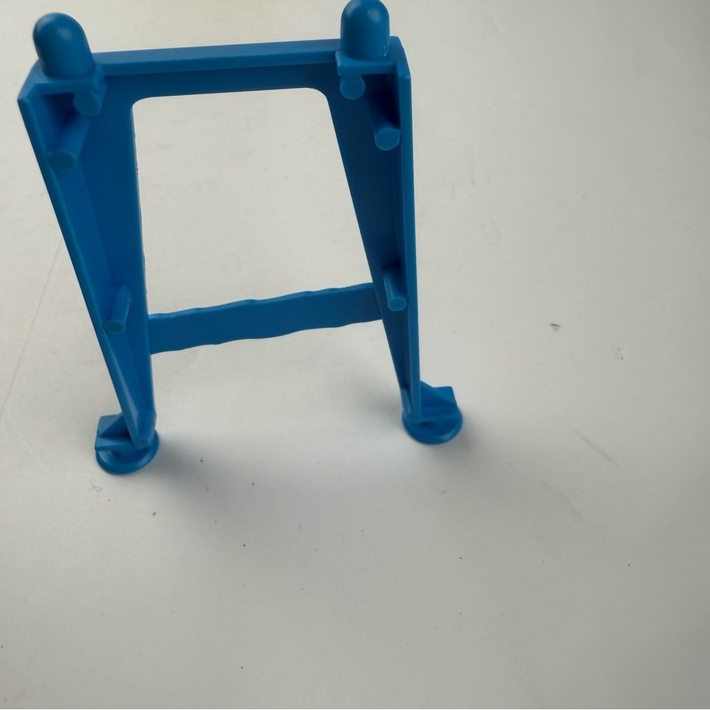 Mouse Trap 1994 Milton Bradley Rear Legs Blue ONLY Replacement Piece for stairs - Picture 2 of 3
